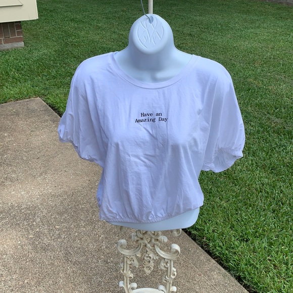 Zara Tops Zara White Cropped Top Poshmark